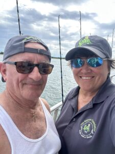 Jeanine and Danny sharing smiles as always