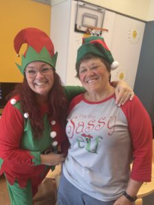 Elves Gina and Jeanine