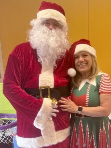 Santa John and Elf Jill