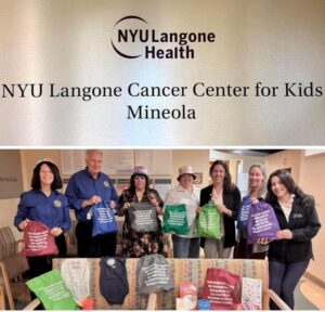 NYU Langone receives gift bags from The Spencer Foundation, the Brandel Murphy Foundation and the Lions