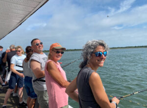 Passengers hoping to catch a bite off the rail