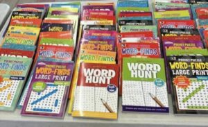 So many activity books!